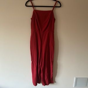 Old Navy Red Jumpsuit